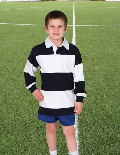 Adult and Kids Striped Rugby image12